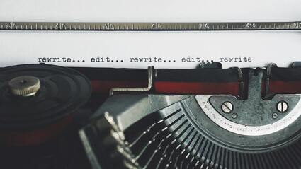 Rewrite with typewritter
